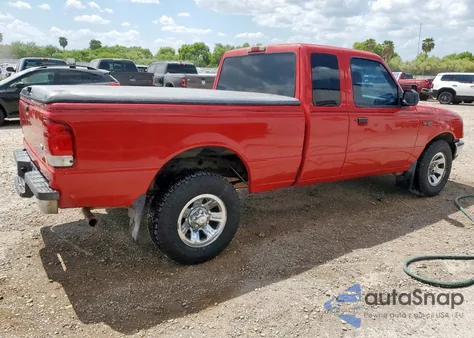 2000 Ford Ranger Super Cab из США, поврежденный, VIN 1FTYR14V1YPB89782